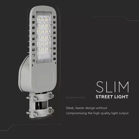 Lampa stradala LED slim chip Samsung 30W 120lm-w 4000K - led-box.ro