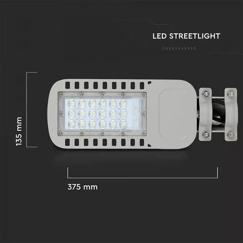 Lampa stradala LED slim chip Samsung 30W 120lm-w 4000K - led-box.ro