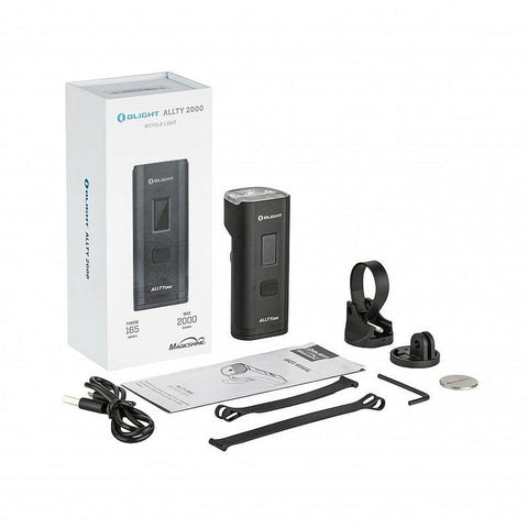 lanterna bicicleta cu acumulator, lanterna cu display, lanterne biciclete cu display, lanterna Olight, lanterna trotineta, lanterne puternice biciceta, led-box.ro