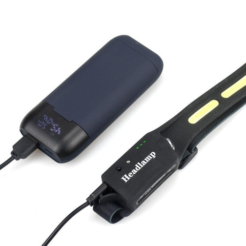Lanterna frontala cu senzor, lanterna de cap, lanterna led cap, lanterne led frontale cu senzor, lanterne cap cu senzor, led-box.ro