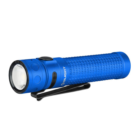 Lanterna LED de buzunar OLIGHT BATON PRO, albastru-led-box.ro
