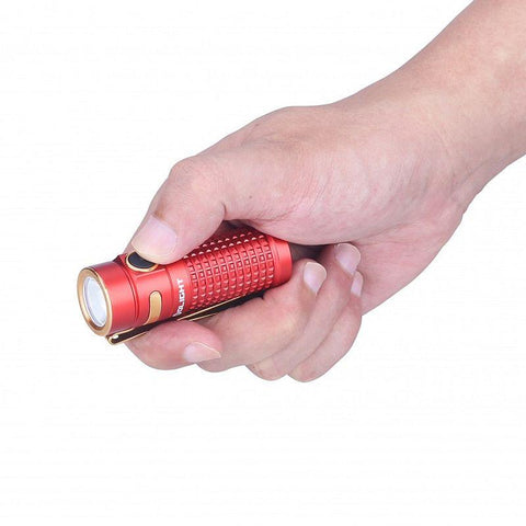 Lanterna LED mini OLIGHT S1R II BATON, 1000lm, Rosu-led-box.ro