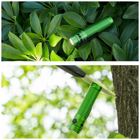Lanterna LED Olight S2R II Baton, verde lime-led-box.ro