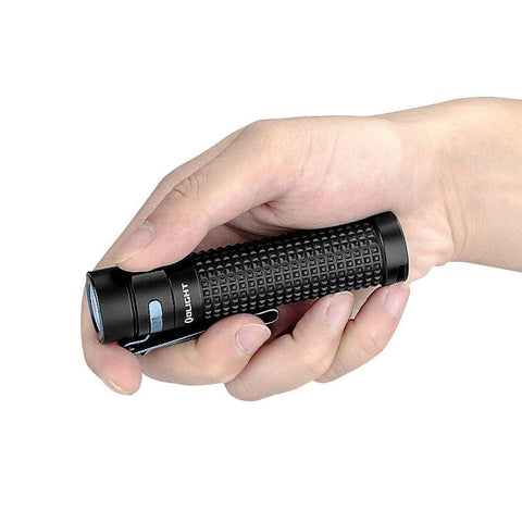 lanterna led Olight S2R Baton, lanterna tactica, lanterna puternica, lanterna profesionala, lanterna led cu acumulator, lanterne olight, lanterna led profesionala, led-box.ro