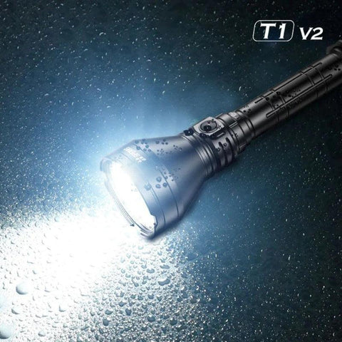 lanterna led reincarcabila, lanterna tactica, lanterna puternica, lanterna T1V2 Speras, lanterna profesionala, lanterna led cu acumulator, lanterna arma vanatoare, led-box.ro