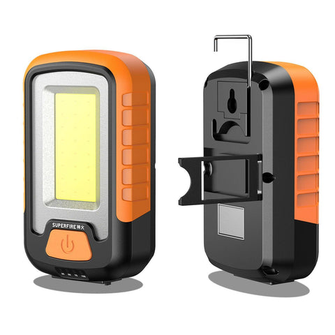 Lanterna multifunctionala pentru atelier, Superfire G21, 650 lm, USB-led-box.ro
