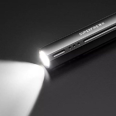 lanterna led reincarcabila S32, lanterna superfire, lanterna puternica, lanterna cu led profesionala, lanterne puternice, led-box.ro