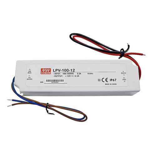 LPV-100-12 Mean Well Sursa Alimentare LED 100W 12V 8,5A-led-box.ro