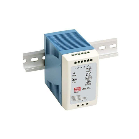 MDR-100-24 Mean Well sursa alimentare 96W 24V 4A-led-box.ro