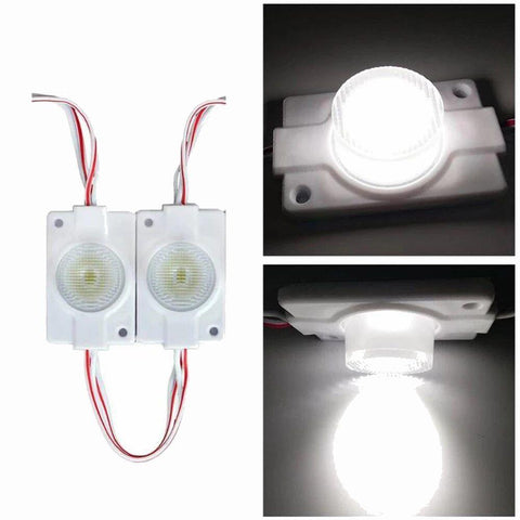modul 1 led lupa, modul lupa 12V, modul led reclame luminoase, led-box.ro