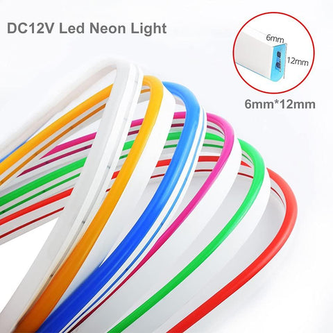 Neonflex LED SMD 2835 Slim, 12V 14W/m, 50 metri - led-box.ro