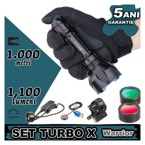 Olight Warrior X Turbo – lanternă LED de înaltă performanță