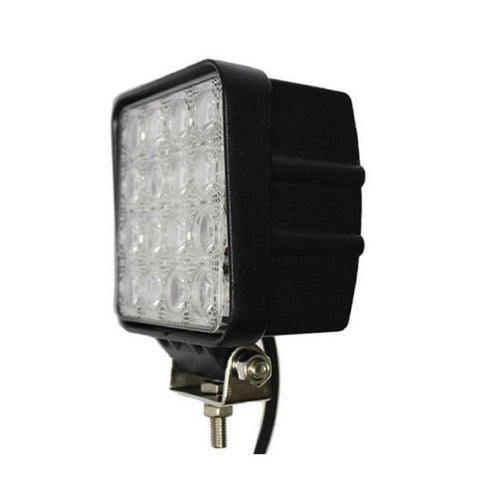 proiector auto patrat, proiector led auto 48w, proiectoare auto patrate, proiectoare off road, proiector auto offroad 11cm, proiector offroad 12v-24v, proiectoare led camion, proiectoare suv, proiector 12v-24v auto, led-box.ro