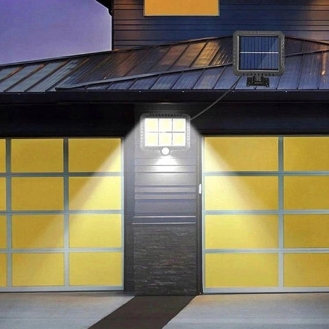 proiector solar cu senzor prezenta, proiector led incarcare solara, proiector led solar cu senzor, proiector led solar, proiector cu leduri, proiector solar cu led 4W, proiector cu senzor prezenta, led-box.ro