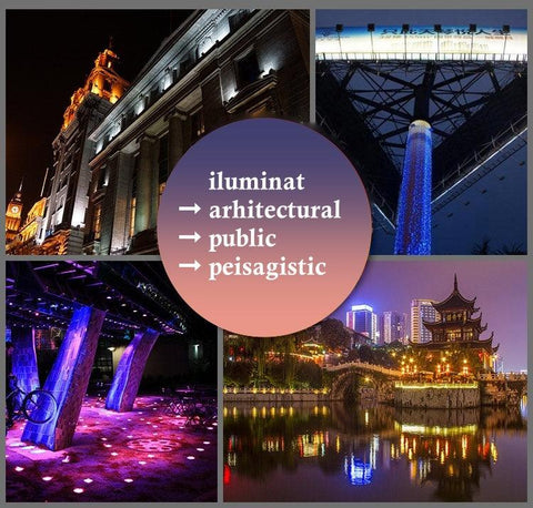 proiector led rgb+cct, proiector led milight, proiector iluminat arhitectural, iluminat exterior, proiector led exterior, proiector MiLight, Miboxer, FUTT06, led-box.ro