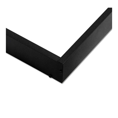 rama neagra panou led, rama montaj panou led, rama panouri 60x60cm, rama montaj aplicat, montare panou led, led-box.ro