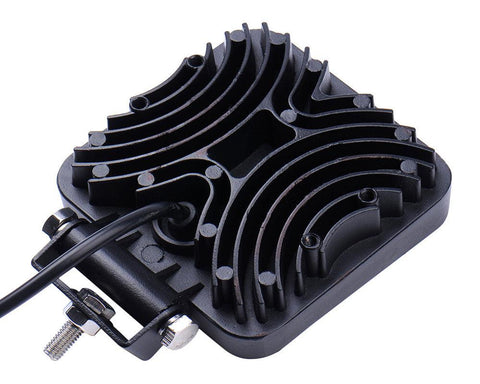 set 2 proiectoare auto, proiectoare offroad, proiector auto 27w, set proiectoare camion, proiectoare suv, proiectoare masini de teren, led-box.ro