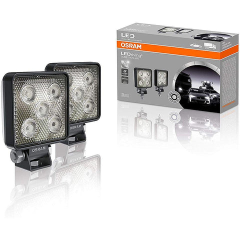 set proiectoare auto Osram, proiector VX70-WD, set proiectoare auto, proiector offroad, proiector masini teren, proiectoare auto 8w patrate, led-box.ro