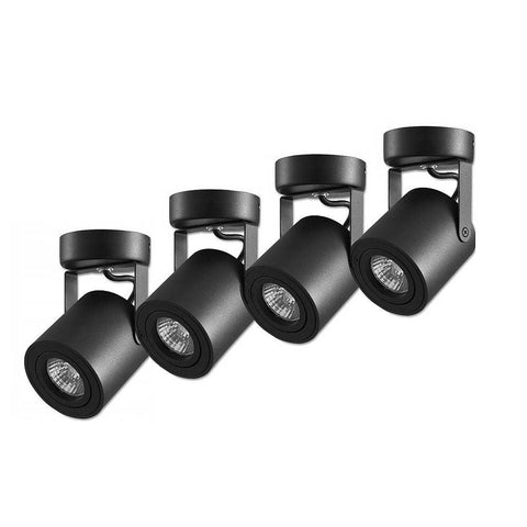 spoturi aplicate GU10, spot rotativ 350°, spot înclinabil 90°, iluminat direcționat GU10, spot LED rezidențial, spot LED comercial, iluminat eficient GU10, spot modern negru