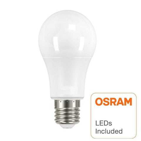 Set 5 becuri LED Osram 12w 500 lumeni, Chip Duris E 2835 A60 E27, lumina rece-led-box.ro