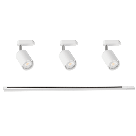 kit 3 proiectoare pe sina, proiectoare pe sina, sina LED pe sina monofazata, sina 1m, spot led sina, proiector led alb, iluminat sina, sina spoturi, spoturi pe sina, sina spoturi tavan, sina led tavan, iluminat pe sina, proiectoare pe sina, sina monofazata cu proiectoare, sina tavan spoturi, corpuri de iluminat pe sina, proiector led sina, spoturi pe sina dedeman