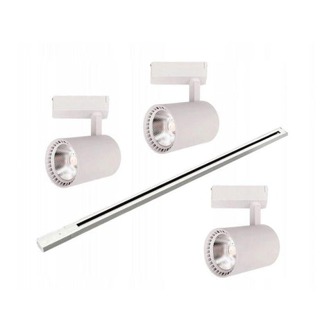 kit 3 proiectoare pe sina, proiectoare pe sina, sina LED pe sina monofazata, sina 2m, spot led sina, proiector led alb, iluminat sina, sina spoturi, spoturi pe sina, sina spoturi tavan, sina led tavan, iluminat pe sina, proiectoare pe sina, sina monofazata cu proiectoare, sina tavan spoturi, corpuri de iluminat pe sina, proiector led sina, spoturi pe sina dedeman