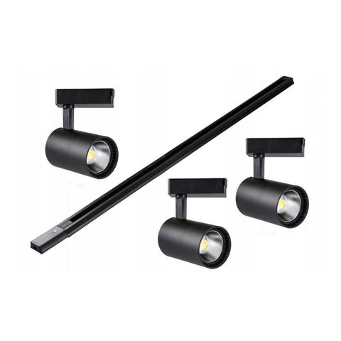 kit 3 proiectoare pe sina, proiectoare pe sina, sina LED pe sina monofazata, sina 2m, spot led sina, proiector led negru, iluminat sina, sina spoturi, spoturi pe sina, sina spoturi tavan, sina led tavan, iluminat pe sina, proiectoare pe sina, sina monofazata cu proiectoare, sina tavan spoturi, corpuri de iluminat pe sina, proiector led sina, spoturi pe sina dedeman