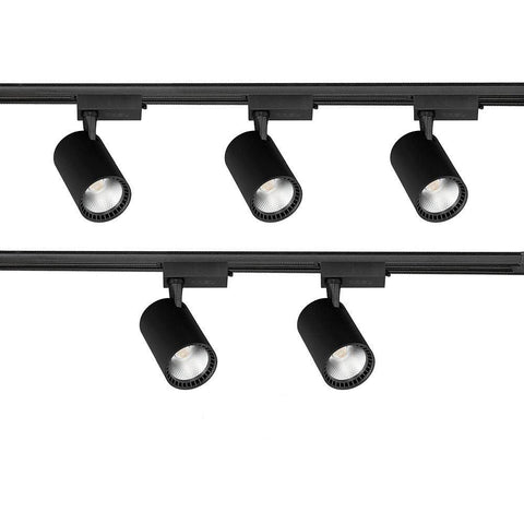 kit 5 proiectoare pe sina, proiectoare pe sina, sina LED pe sina monofazata, sina 2m, spot led sina, proiector led negru, iluminat sina, sina spoturi, spoturi pe sina, sina spoturi tavan, sina led tavan, iluminat pe sina, proiectoare pe sina, sina monofazata cu proiectoare, sina tavan spoturi, corpuri de iluminat pe sina, proiector led sina, spoturi pe sina dedeman