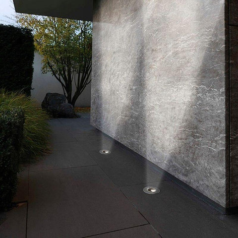 Spot LED GU10 rotund, spot incastrabil, spot exterior, spot 35W, spot exterior 230V, spot D110 mm, spot rotund, spot incastrabil exterior, spoturi gazon, spot gradina, spot pavaj, spoturi alei, led-box.ro