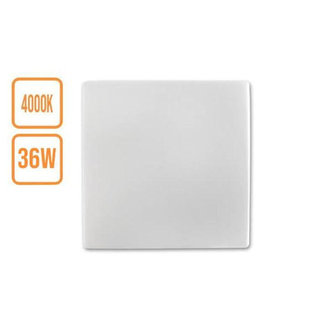 Spot Led 36W 4000K 3240lm, 220x220x20 mm, lumina neutra - led-box.ro