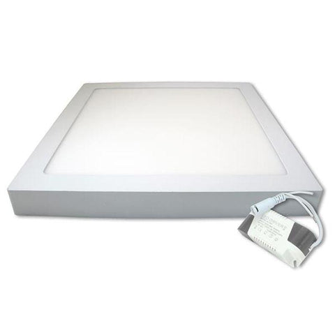 Spot LED aparent 24W 2700K, 285x285x30 mm, lumina calda - led-box.ro