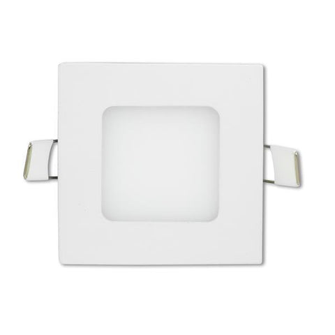 Spot Led incastrat 3W 2700K, 85x85x18 mm, lumina calda - led-box.ro