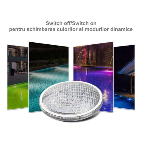 Spot LED PAR56 27W RGB+CCT 12V IP68 Milight PW01-led-box.ro