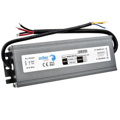 Sursa de alimentare slim 12V 300W 25A ADWS-300-12 IP67-led-box.ro