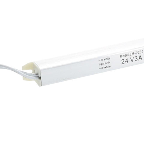 sursa led, sursa pentru profile, sursa incorporat in profile, sursa alimentare, sursa 72W, sursa 12v, Ultraslim, sursa slim, led-box.ro