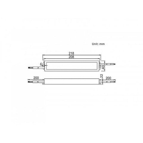 Sursa profesionala de alimentare banda LED 12V 100W Scharfer-led-box.ro