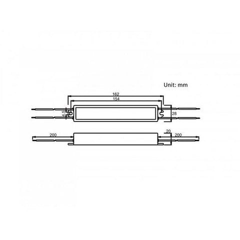 Sursa profesionala alimentare banda LED 12V 18W SCHARFER - led-box.ro