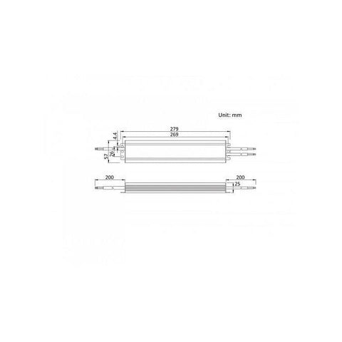 Sursa profesionala de alimentare banda LED 24V 150W SCHARFER-led-box.ro