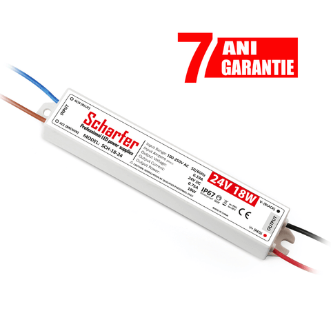 sursa alimentare led 0.75A, sursa alimentare 24v, sursa slim banda led, sursa led 24v, sursa alimentare profesionala, sursa led Scarfer, sursa led 24v, sursa de alimentare 24v, alimentare banda led 24v, sursa alimentare 18W