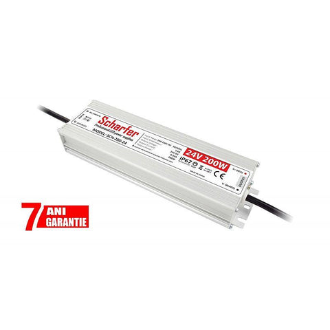 Sursa profesionala alimentare banda LED 24V 200W SCHARFER - led-box.ro