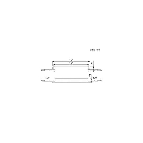 Sursa profesionala de alimentare banda LED 24V 45W SCHARFER-led-box.ro