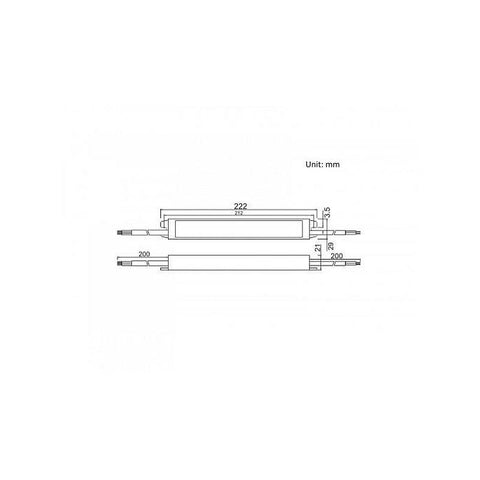 Sursa profesionala de alimentare banda LED 24V 60W SCHARFER-led-box.ro