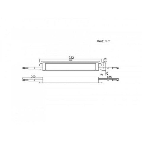 Sursa profesionala de alimentare banda LED 12V 60W SCHARFER - led-box.ro