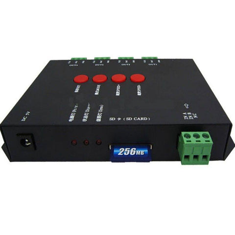controller banda digitala, controller benzi digitale, controller t4000s, controller pixeli digitali, controller ws2812b, controller banda 6803ic, led-box.ro