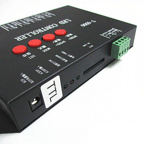 controller banda digitala, controller benzi digitale, controller t4000s, controller pixeli digitali, controller ws2812b, controller banda 6803ic, led-box.ro
