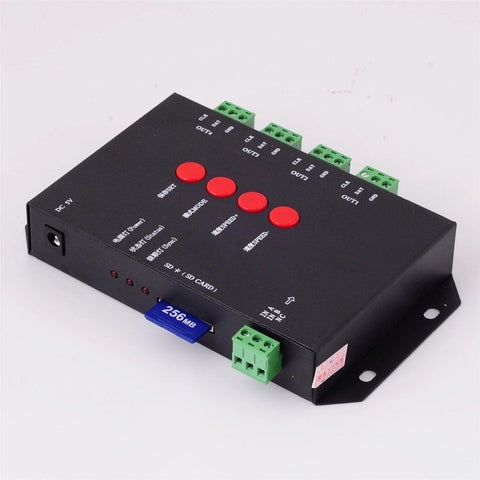 controller banda digitala, controller benzi digitale, controller t4000s, controller pixeli digitali, controller ws2812b, controller banda 6803ic, led-box.ro