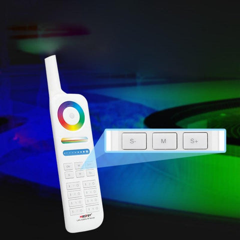 telecomanda FUT086. telecomanda LoRa, telecomanda MiLight, MiBoxer, telecomanda banda LED, telecomanda 8 Zone, dispozitive Lora,, 433Mhz, led-box.ro