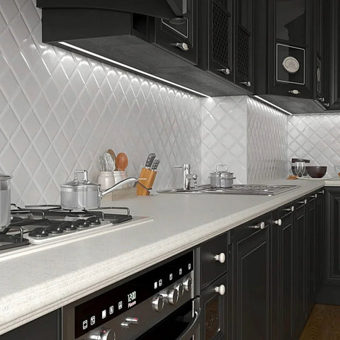 profil led aluminu incastrat