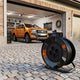 Prelungitor pe tambur 30m cu 4 prize 230V, cablu 3x2,5mm2, pentru santier si gradina