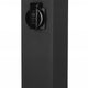 Stalp Malibu 80cm E27 - detaliu soclu si corp